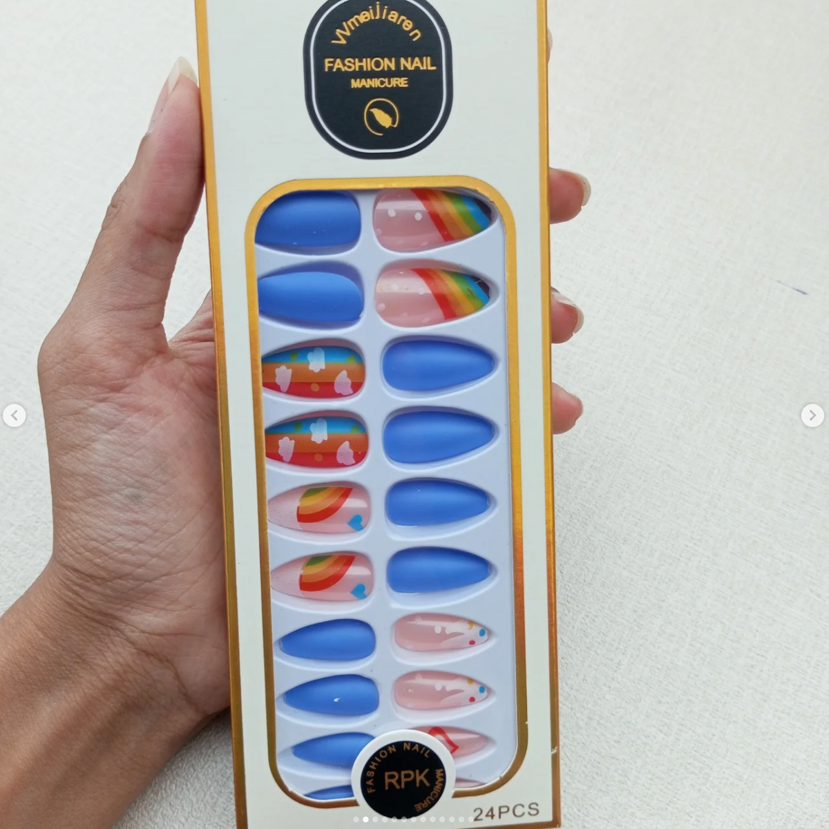 Manicure nails ( Bundle of 6 sets )