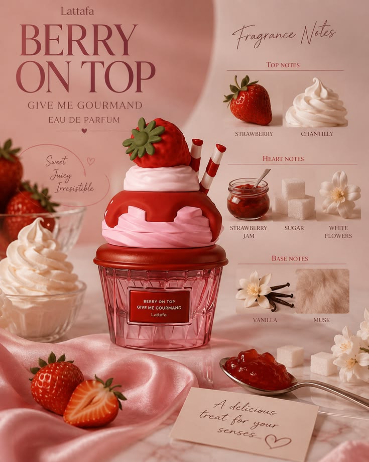 Berry On Top – Give Me Gourmand Lattafa 75ml