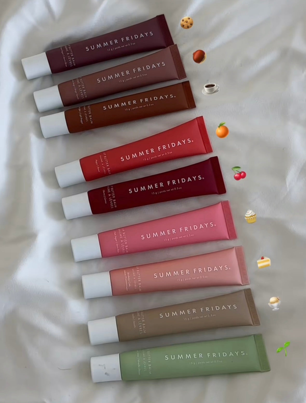 Summer Friday Lip Butter Balm ( Bundle of 8 )
