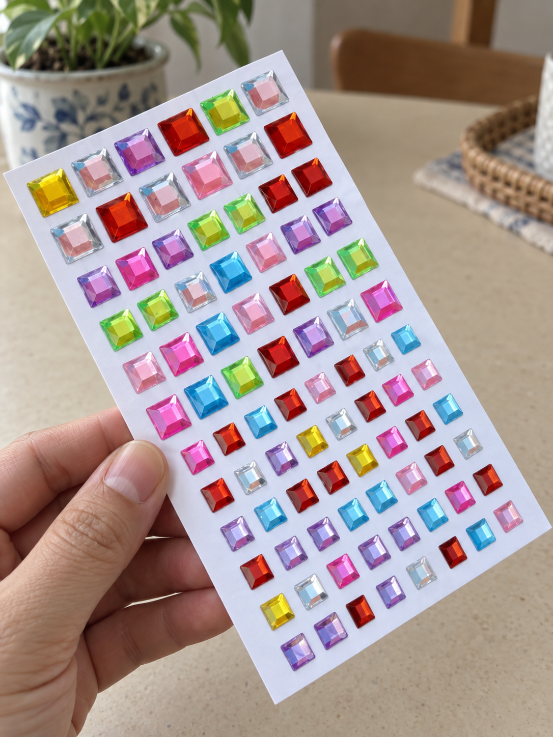 Bedazzling Gem Stickers – Multicolour DIY Sparkle | 9 Designs