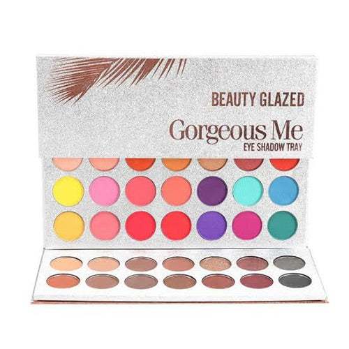 Beauty Glazed 63 color highly pigmented eyeshadow palette with shimmer and glitter shades