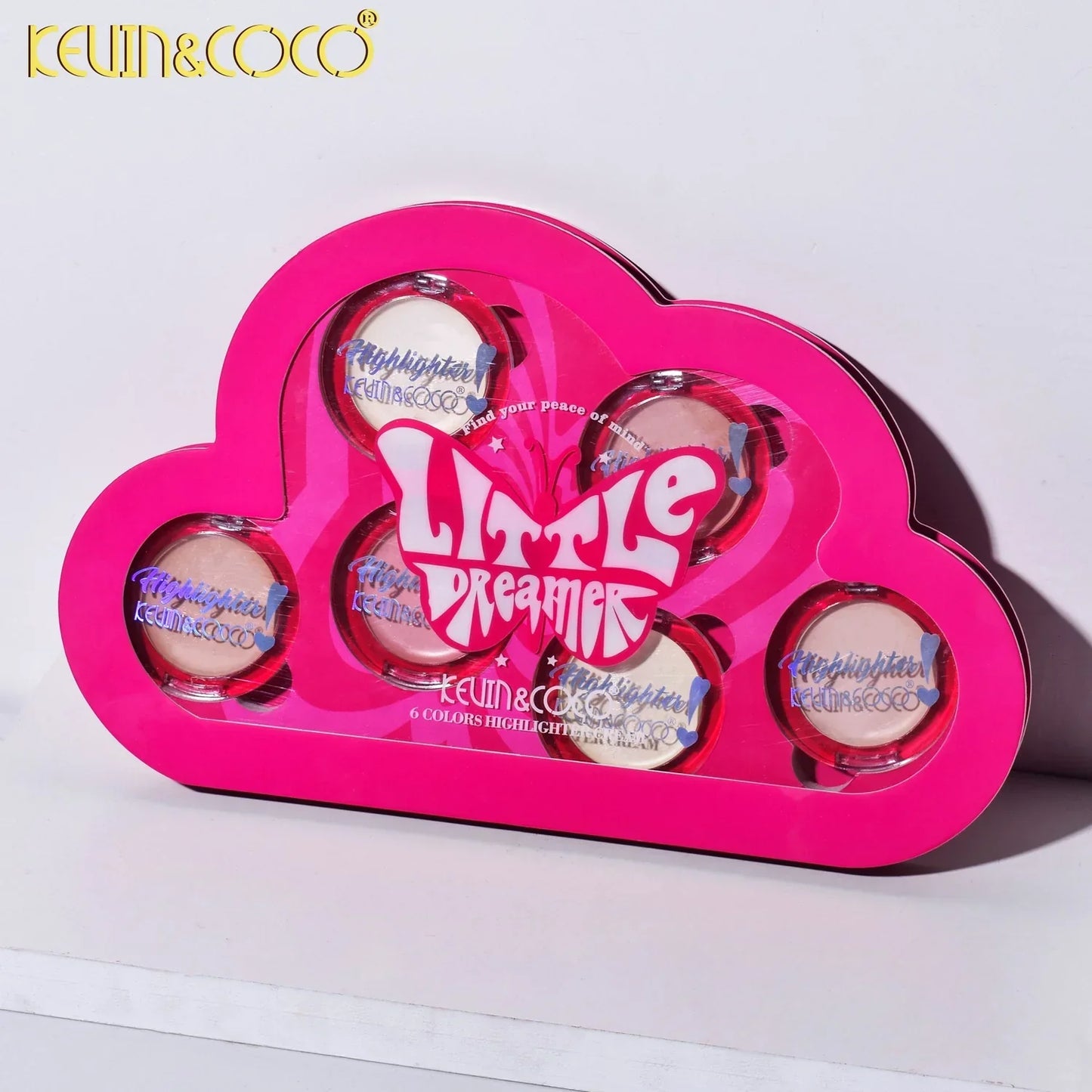 Kevin & Coco 6 Color Highlighter Cream