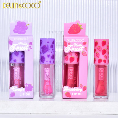 Kevin & Coco Hello Fruit Lip Oil ( Bundle of 4 )