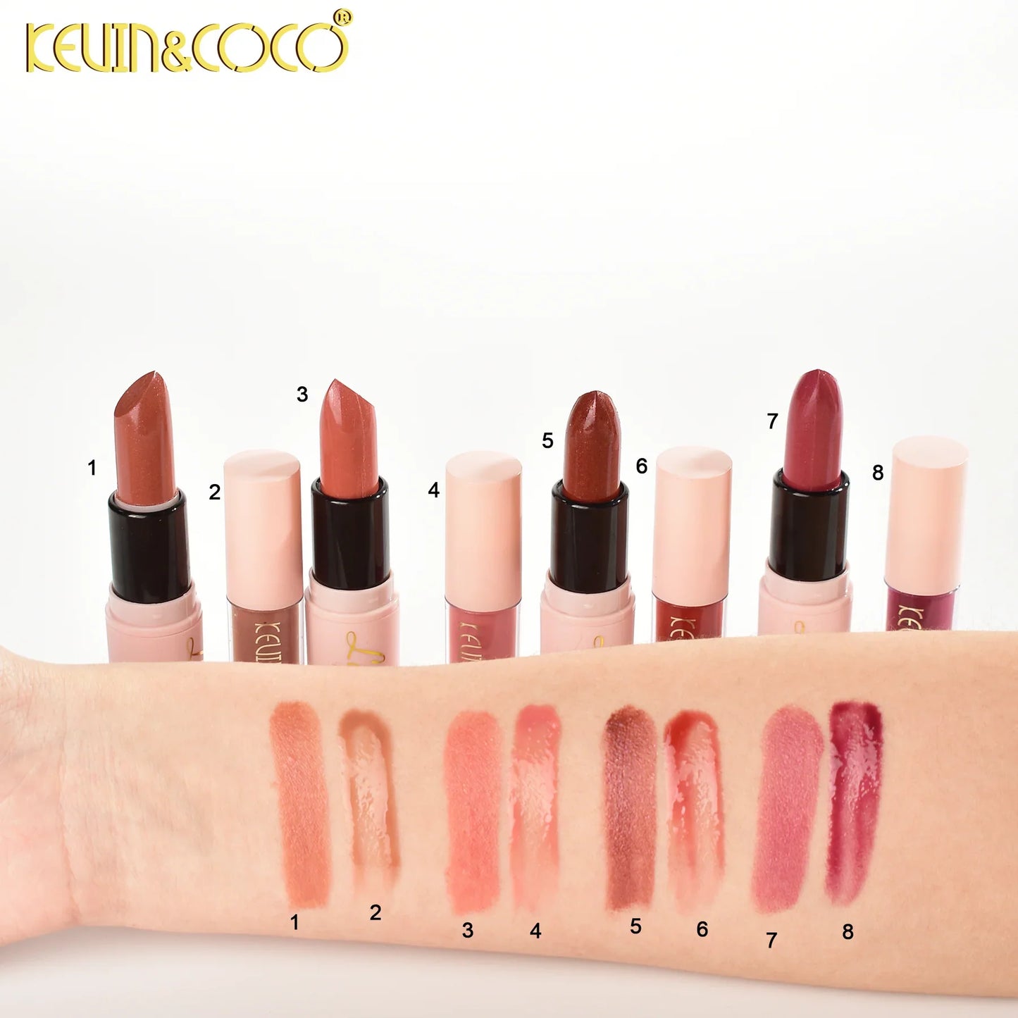 Kevin & Coco Crush Lipstick & lip gloss Kit