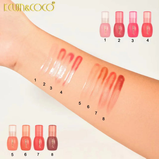 Kevin & Coco Cherry Lip Lacquer - Fruit Series ( SET OF 4 )