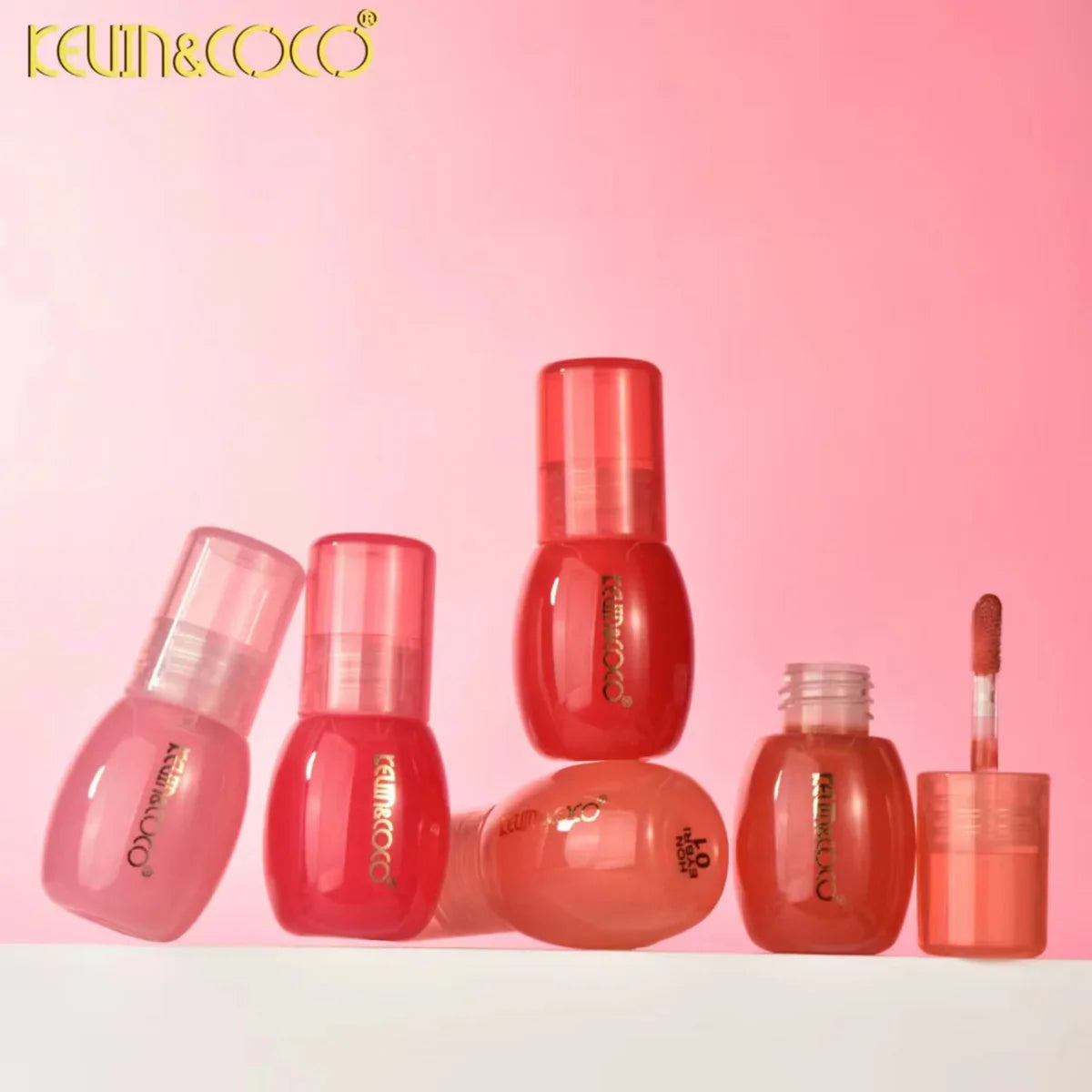 Kevin & Coco Cherry Lip Lacquer - Fruit Series ( SET OF 4 )
