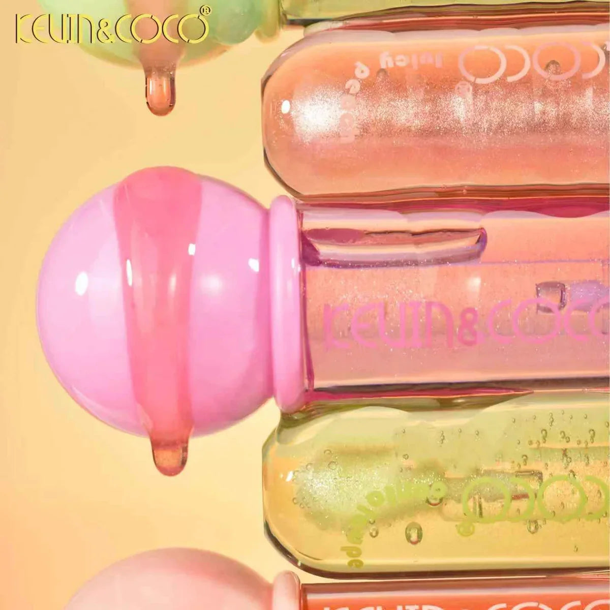 Kevin & Coco Cream Puff Care Lip Oil ( Set of 6 )