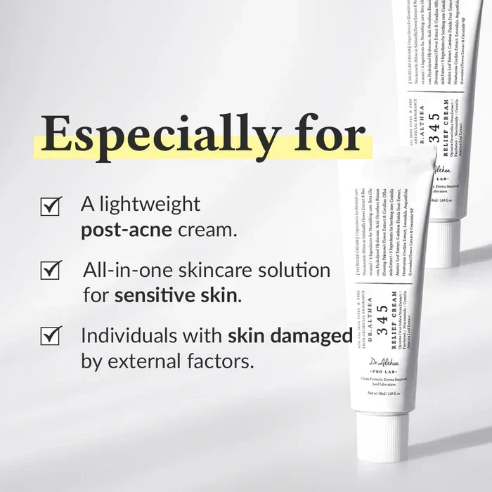 Dr Althea 345 Relief Face Cream - 50ml