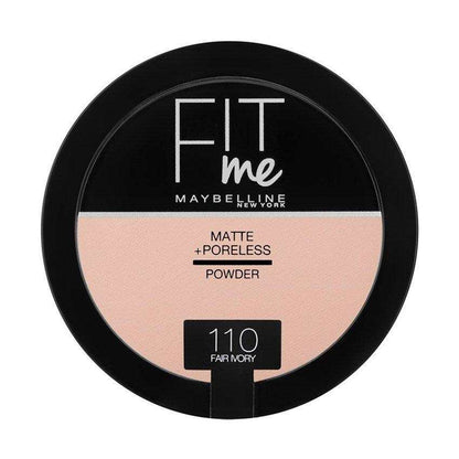 Maybelline Fit Me Matte + Poreless Powder – 110 Porcelain - Buy Now Pakistan