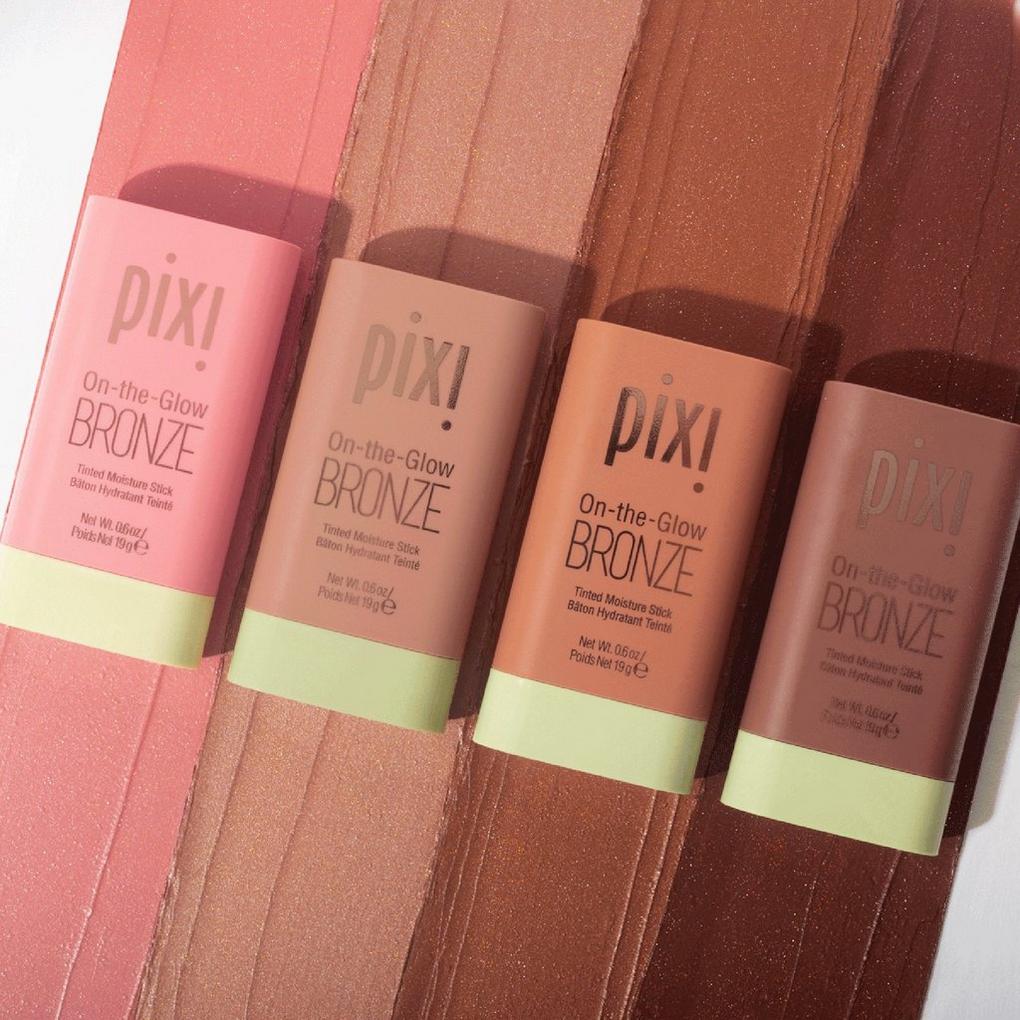 On-the-Glow Bronze hydrating bronze tint stick for cheeks and lips with antioxidant fruit extracts