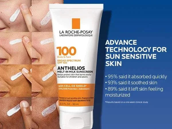 La Roche-Posay Anthelios Melt-In Milk Sunscreen SPF 100 - Buy Now Pakistan