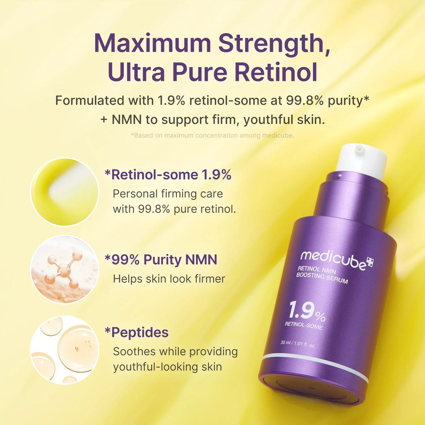 Medicube Retinol NMN Boosting Serum 30ml