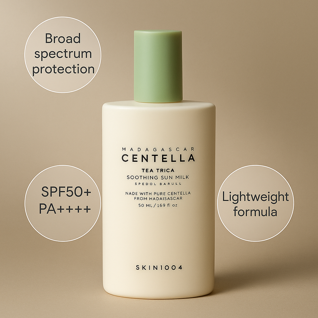 SKIN 1004 CENTELLA Madagascar Centella Tea-Trica Soothing Sun Milk