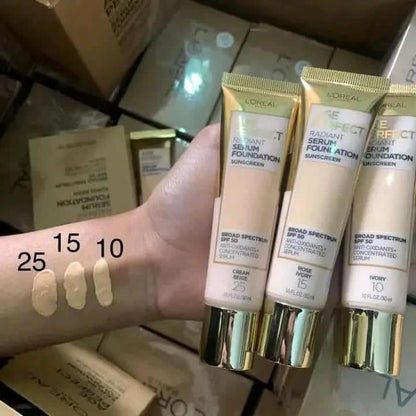 L'Oreal Paris Age Perfect Radiant Serum Foundation with SPF 50