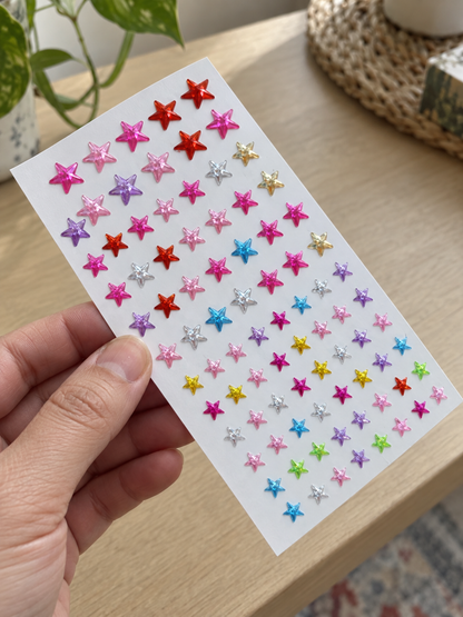 Bedazzling Gem Stickers – Multicolour DIY Sparkle | 9 Designs