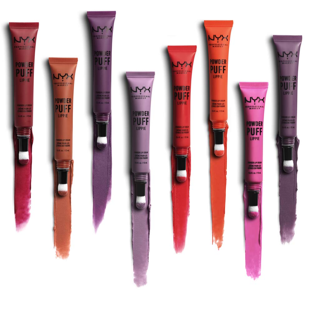 NYX Powder Puff Lippie lip cream with matte finish and soft applicator