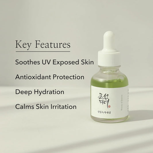 Beauty of Joseon Calming Serum with Green Tea and Panthenol for soothing sensitive skin