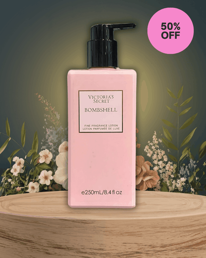 Victoria’s Secret Bombshell perfume evoking glamour and confidence in various luxurious settings