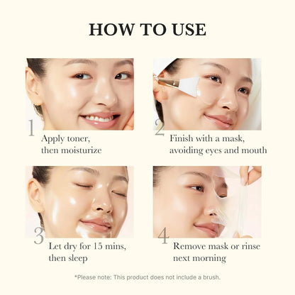 Medicube kojic acid turmeric night wrapping mask