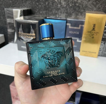 Versace Eros Eau de Parfum – Bold & Intense Men’s Fragrance 100 ml