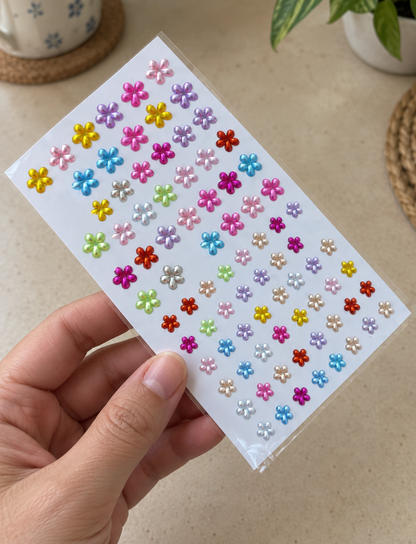 Bedazzling Gem Stickers – Multicolour DIY Sparkle | 9 Designs