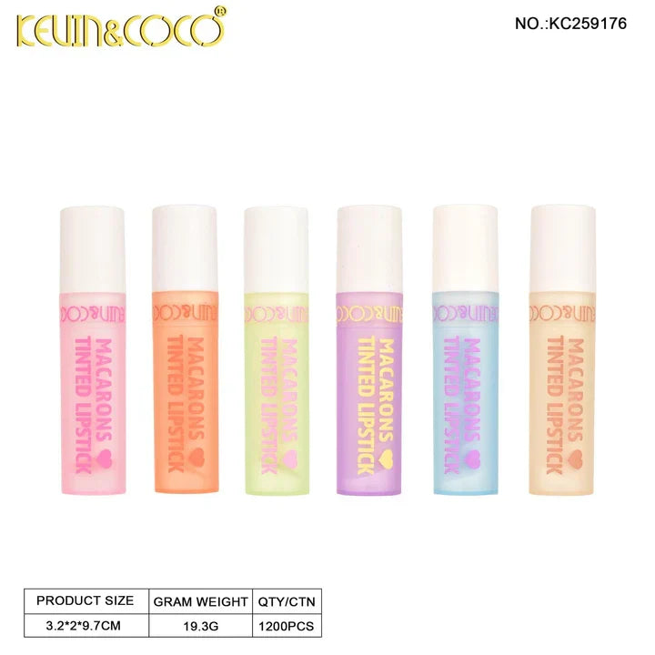 Kevin & Coco Macaron Pastel Tinted Lipstick ( Set of 6 )