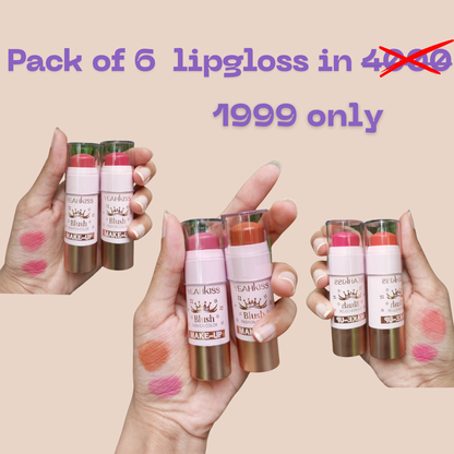 Yeahkiss Blush ( Pack of 6 )