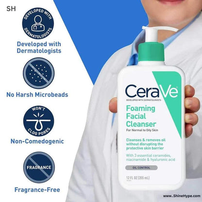 CeraVe Foaming Facial Cleanser - Buy Now Pakistan