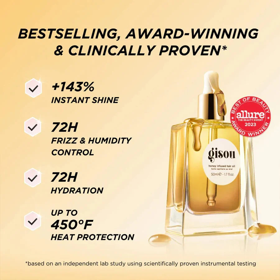 gisou honey infused hair oil - 20 ml