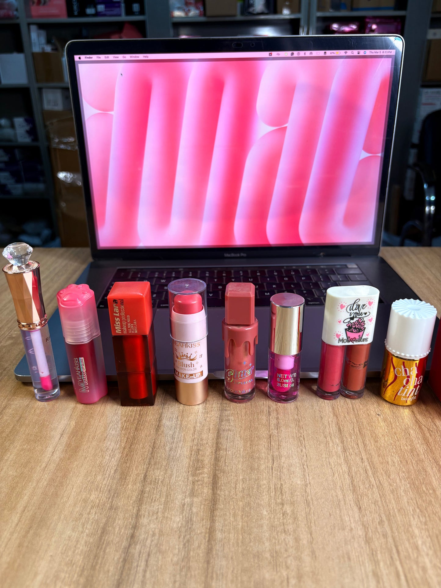 Pink Pop Lip Bundle ( 8 Pcs )