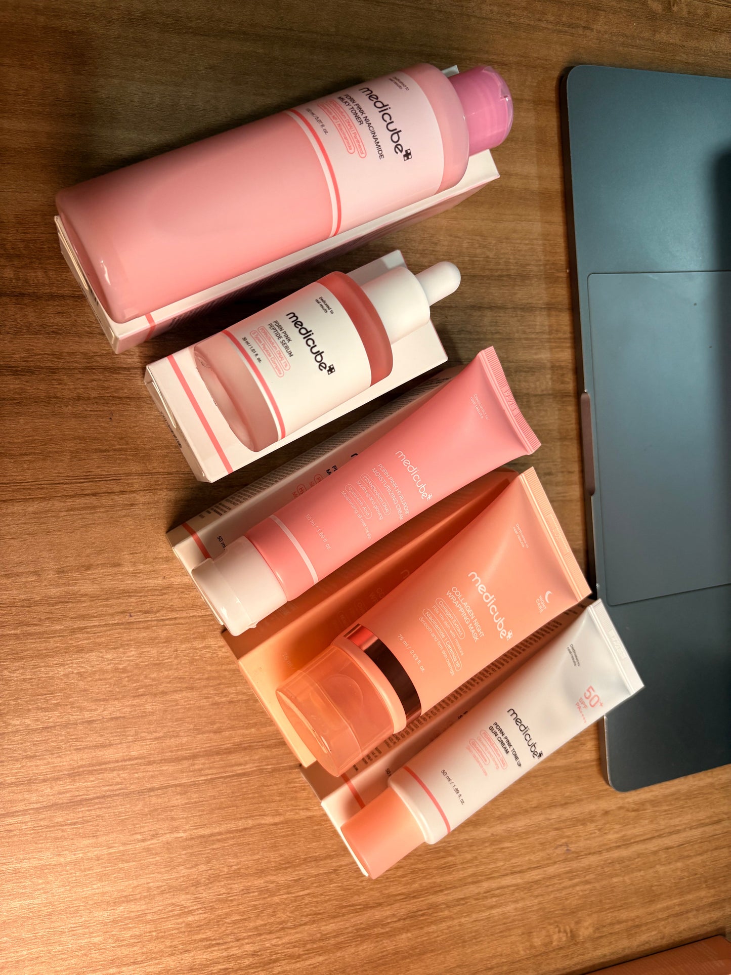 Medicube Korean Glass Skin Bundle — K-Beauty Glass Skin Routine (100% Authentic)