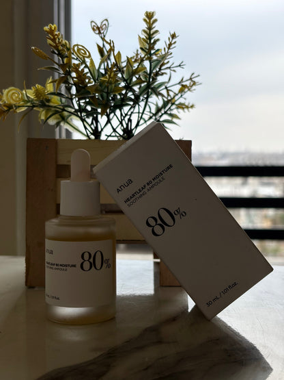 Anua | Heartleaf 80 moisture | Soothing Ampoule