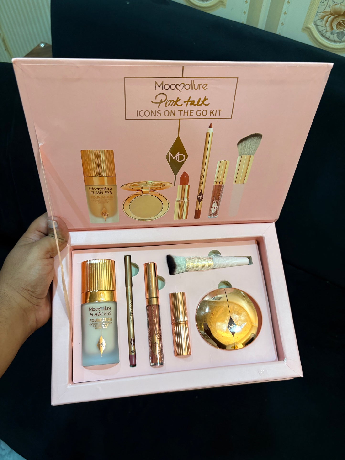 Mocallure Pink Talk 6-Piece Makeup Gift Set