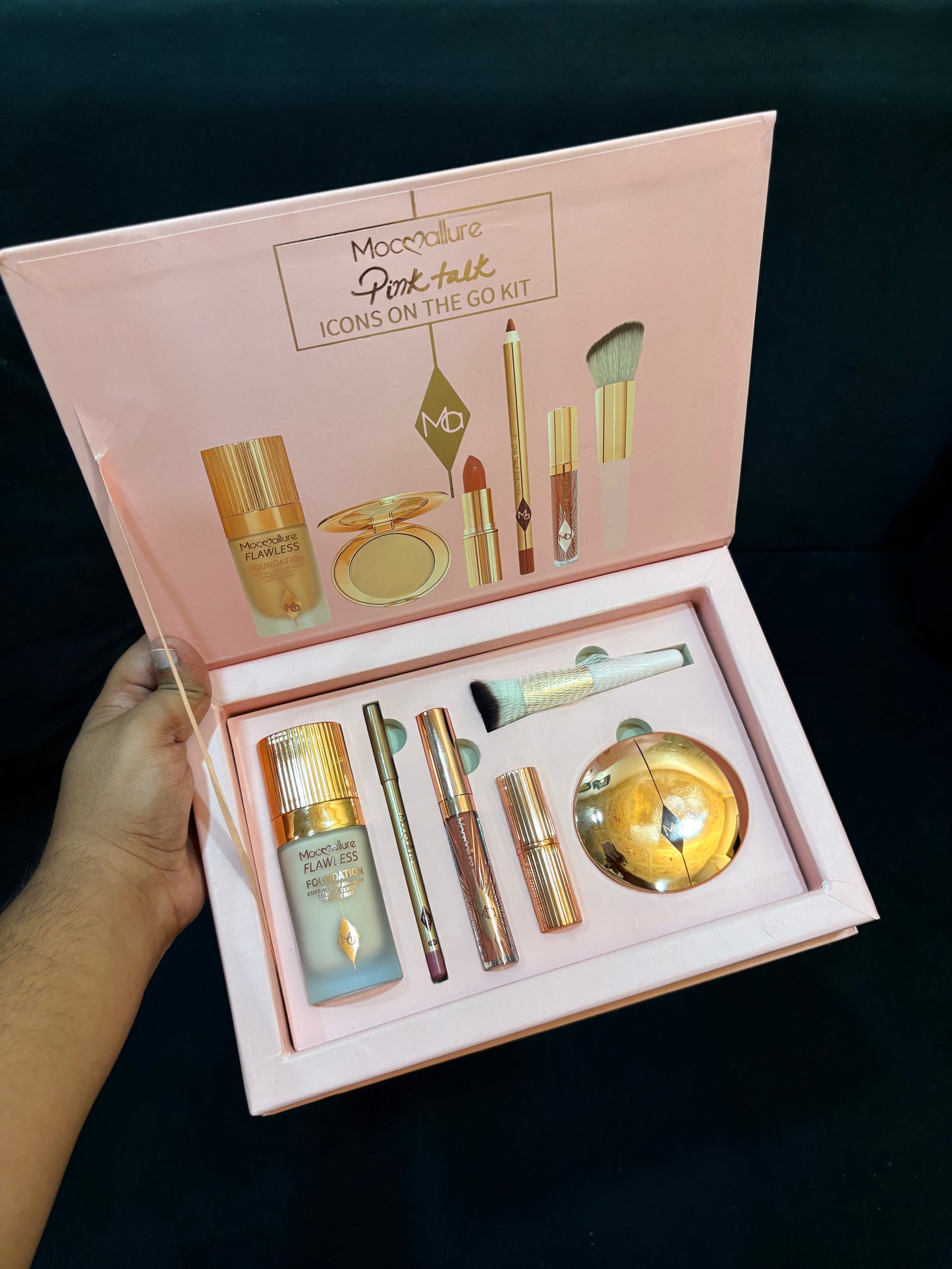 Mocallure Pink Talk 6-Piece Makeup Gift Set
