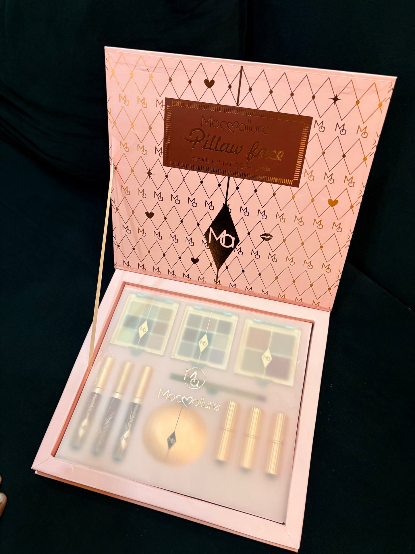 Mocallure Pillow Face Makeup Kit | Eyeshadow, Lipstick, Blush & More