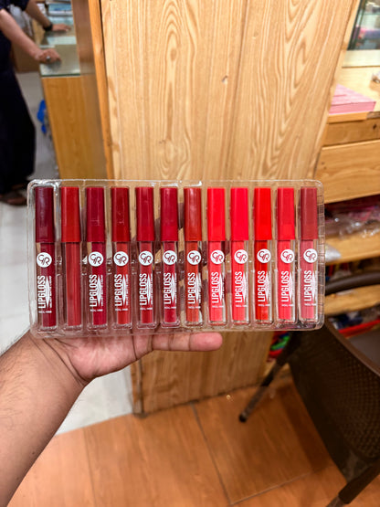 Gr Lipgloss ( Pack of 12 Lipgloss )