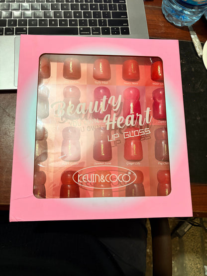 Kevin & Coco Lipgloss gift Set ( 20 pc )
