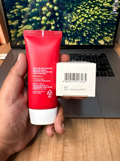 Medicube Red Moisture Real Sun Cream SPF50+ PA++++ 50ml