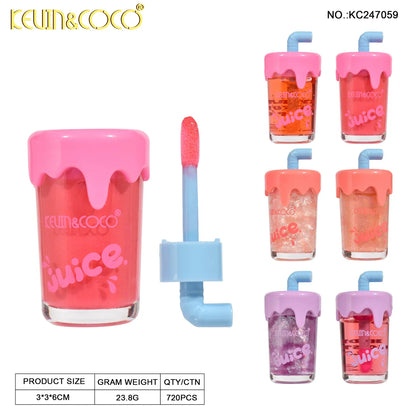 Kevin & Coco JUICE LIQUID LIPSTICK ( Set of 6 )