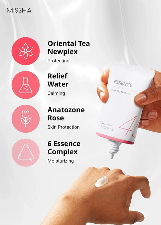 MISSHA Essence Sun SPF45 PA+++ - 50 ml