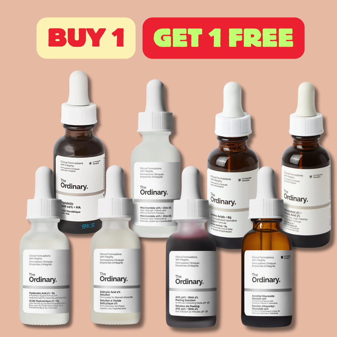Buy 1 Get 1 FREE Ordinary Serums in just 2097