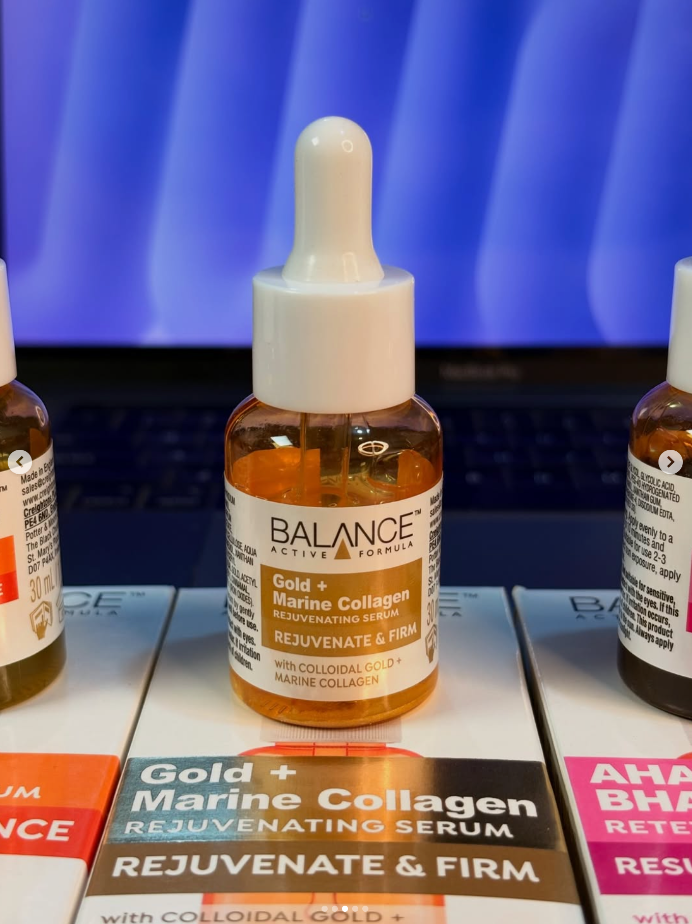 Balance pack of 4 Serums