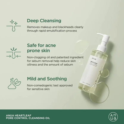 ANUA Pore Control Cleansing Oil