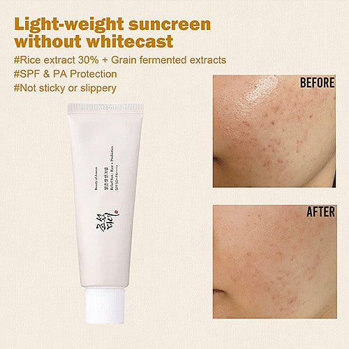 Beauty of Joseon Relief Rice Probiotics Sun SPF50+ PA++++ 50ML