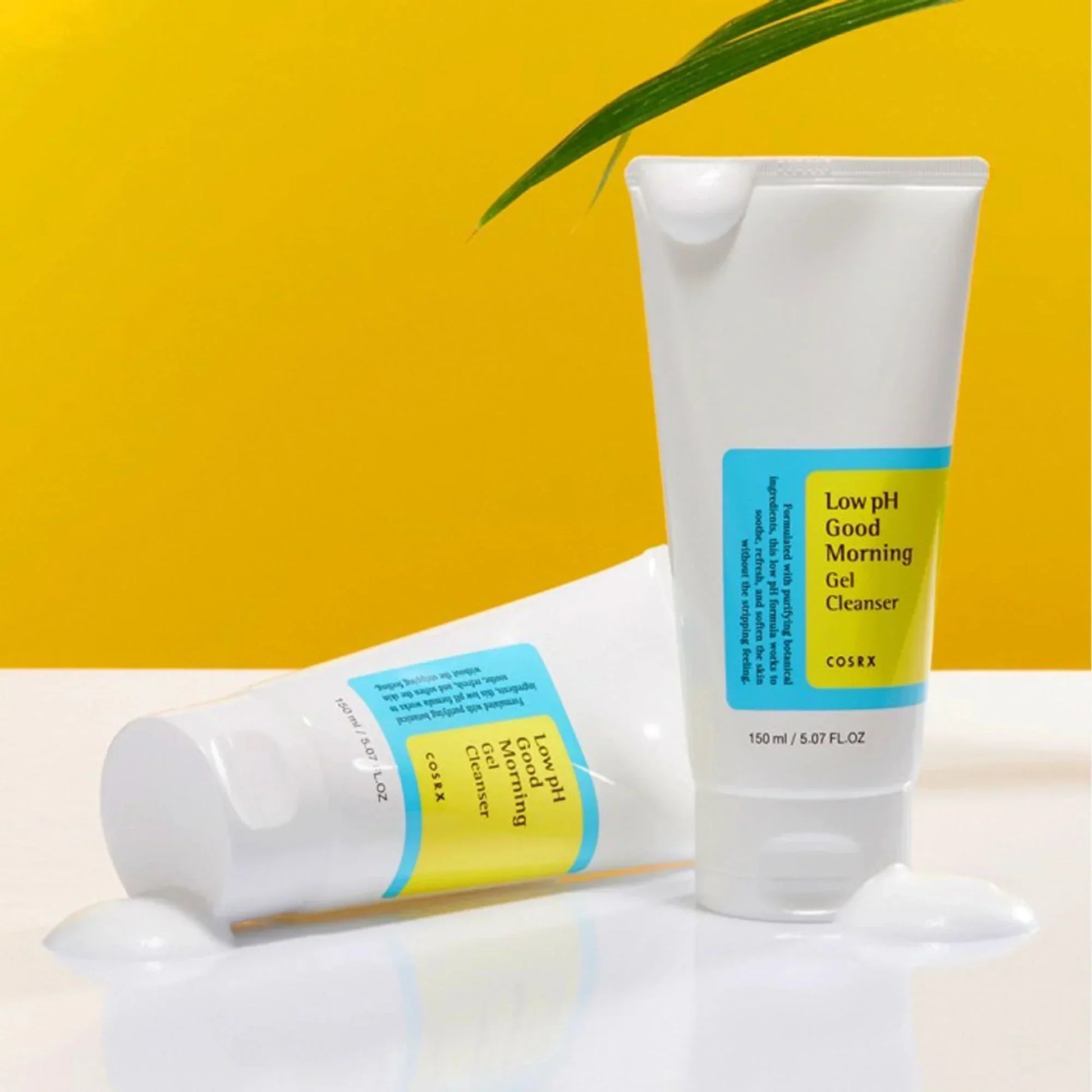 COSRX Low pH Good Morning Gel Cleanser 150ml bottle on white background
