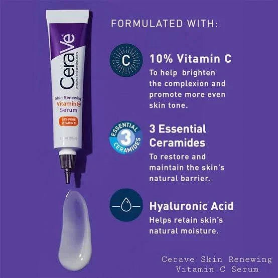 Cerave Skin Renewing Vitamin C Serum - Buy Now Pakistan