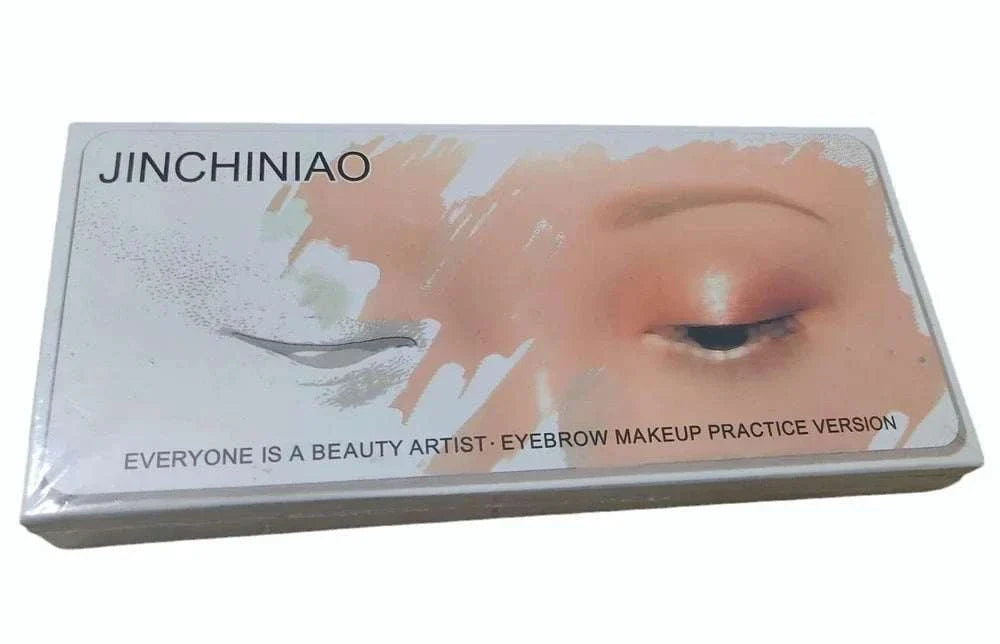 Eye Dummy Makeup Practice Board with realistic eye design and cleaner for reusable makeup practice