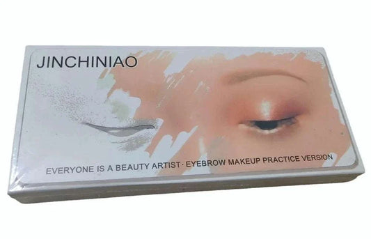 Eye Dummy Makeup Practice Board with realistic eye design and cleaner for reusable makeup practice