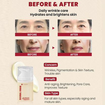K - SECRET SEOUL 1988 Cream : Retinal Liposome 1% + Fermented Rice 50ml