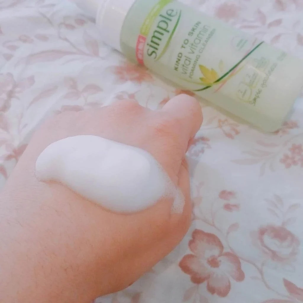 Simple Kind to Skin Vital Vitamin Foaming Cleanser - Buy Now Pakistan
